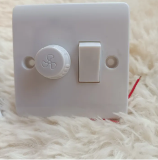MK Fan Regulator Dimmer with Switch 1 Pcs