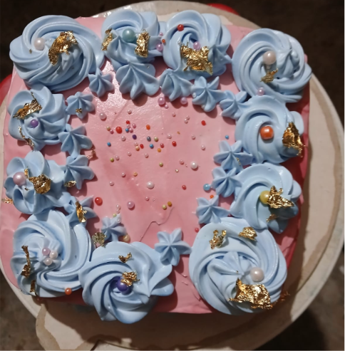 Birthday Cake Rose cake-জন্মদিনের কেক গোলাপ কেক